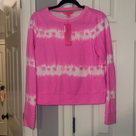 Paradise Palm tie dye sweatshirt - Picture 1 of 7